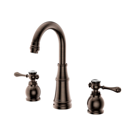 TORNEIRA DUPLO COMANDO Q/F ST CLAIRE BRONZE ESCOVADO