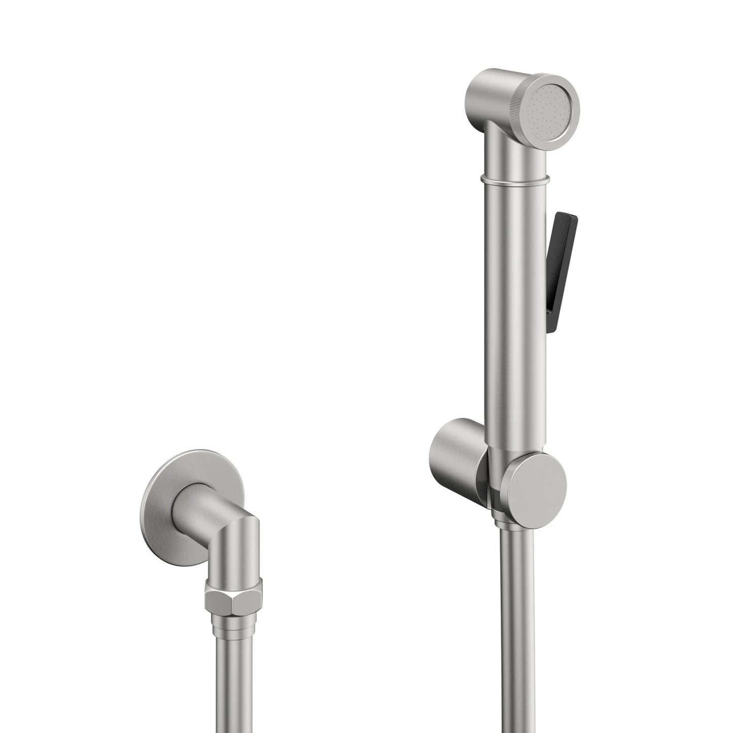 KIT DUCHA HIGIÊNICA QUENTE/FRIA AÇO ESCOVADO