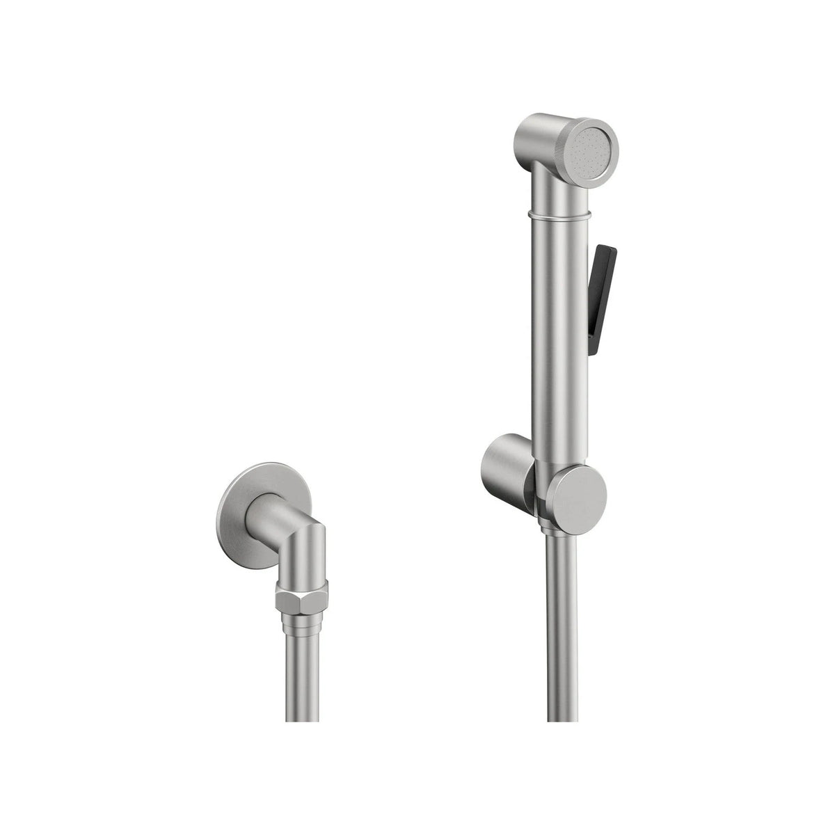 KIT DUCHA HIGIÊNICA QUENTE/FRIA AÇO ESCOVADO