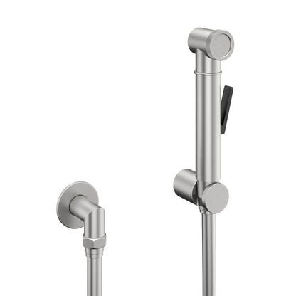 KIT DUCHA HIGIÊNICA QUENTE/FRIA AÇO ESCOVADO