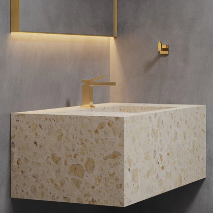 TORNEIRA MONOCOMANDO Q/F NEW VERCCI DOURADO