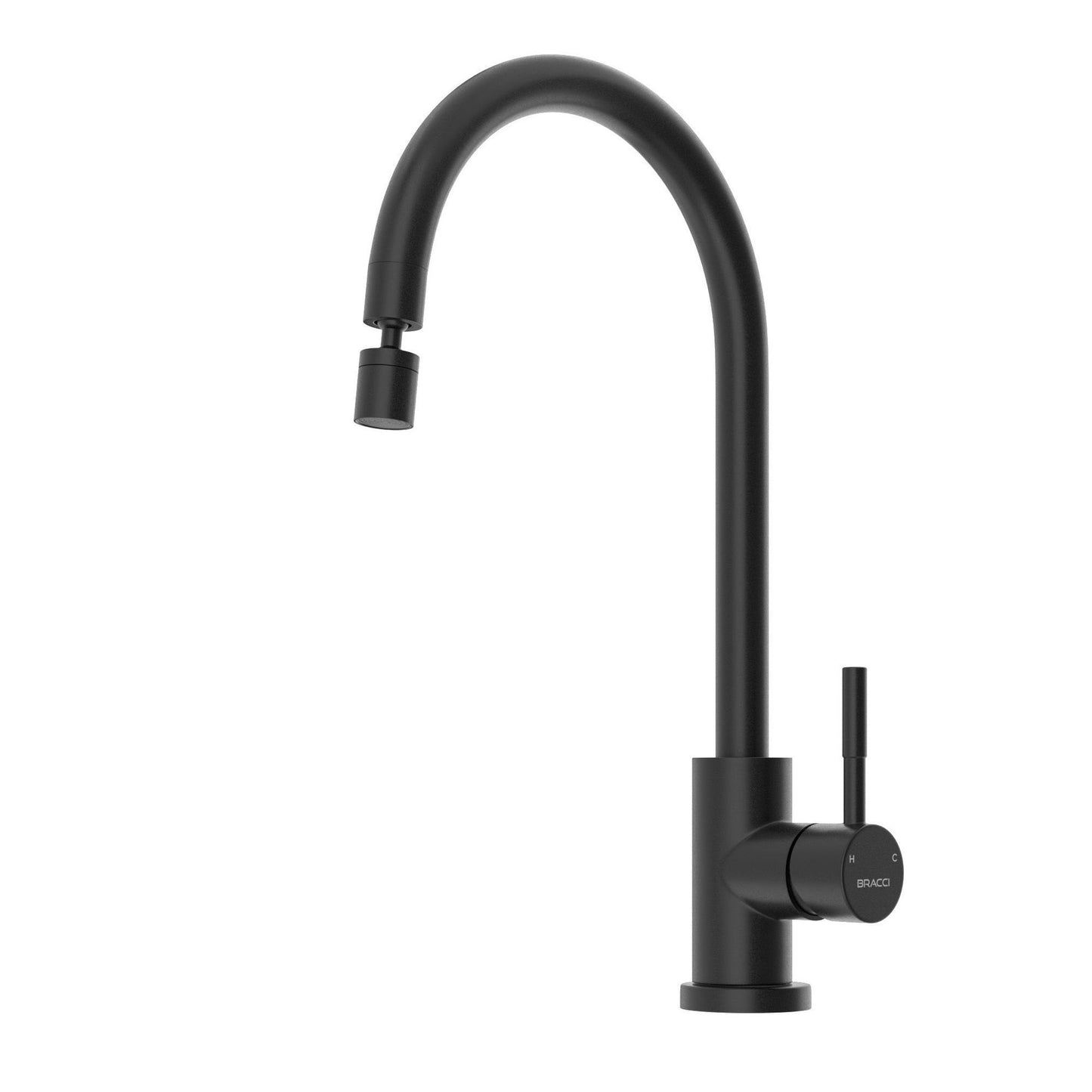 TORNEIRA MONOCOMANDO Q/F ST LOUISE BASIC PRETO PVD