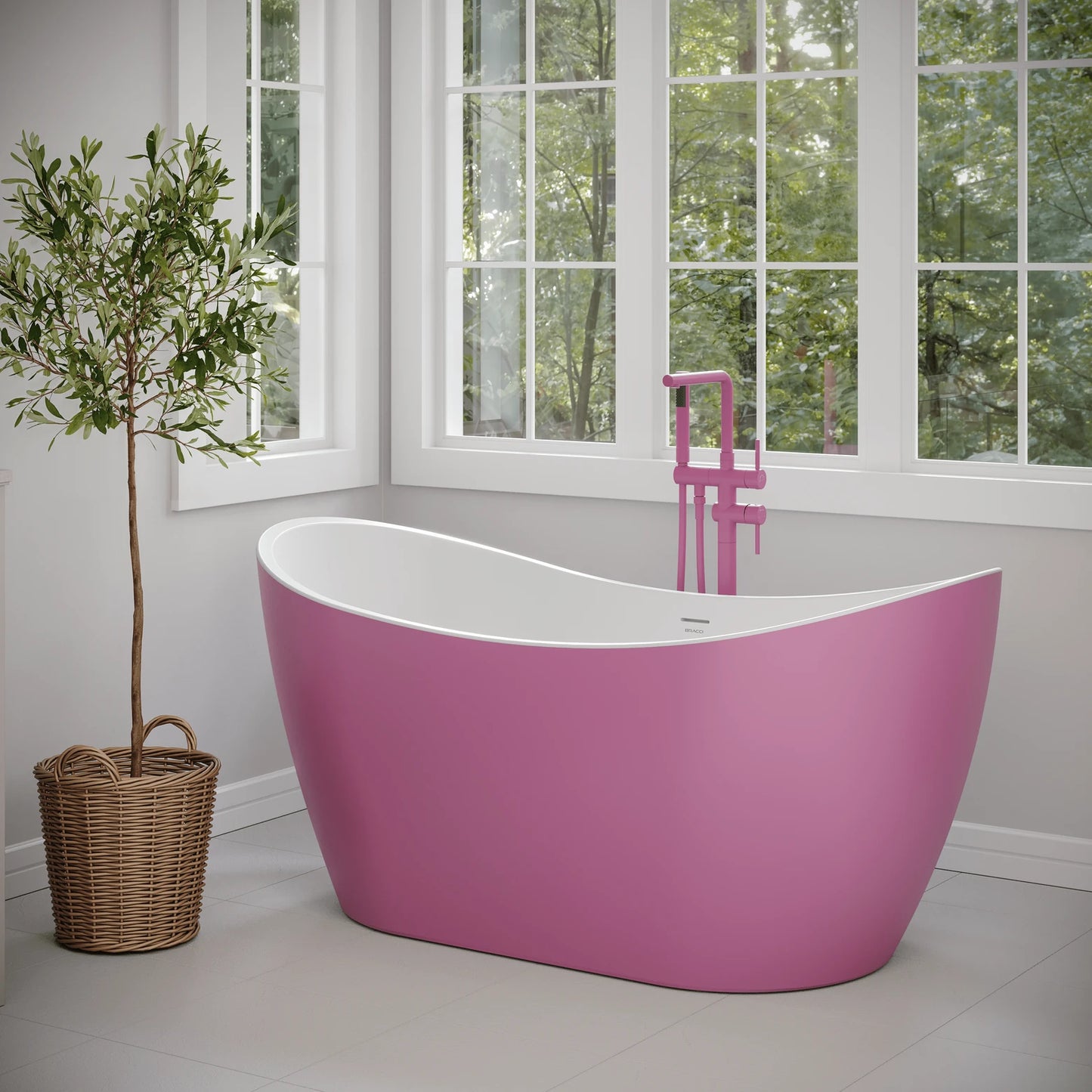 BANHEIRA DE IMERSÃO LAUREN 1.50M ROSA