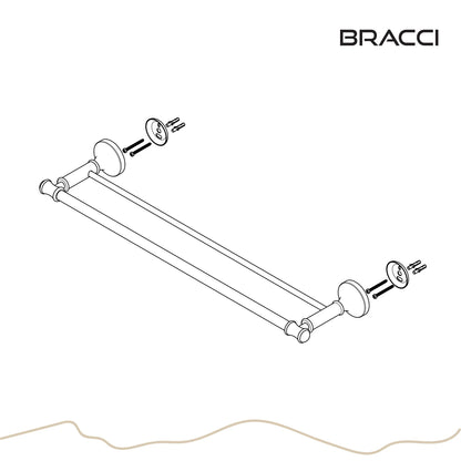 TOALHEIRO DUPLO ST CLAIRE ROSE GOLD