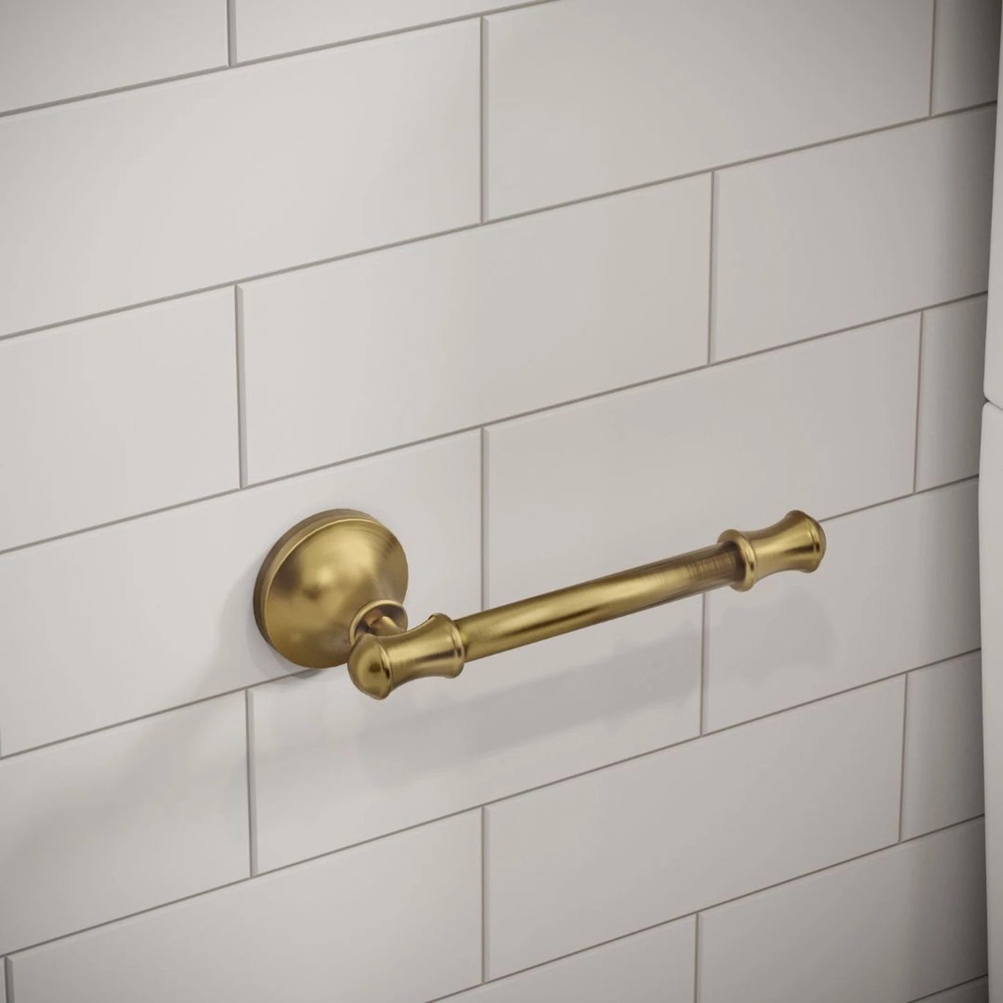 PORTA PAPEL HIGIENICO ST CLAIRE DOURADO ESCOVADO