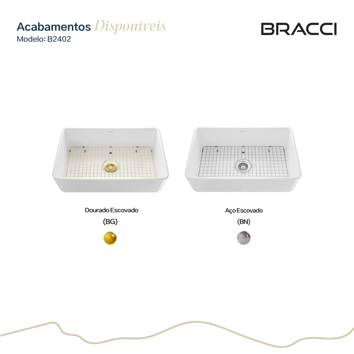 CUBA FARM SINK EM FIRECLAY 76 CM