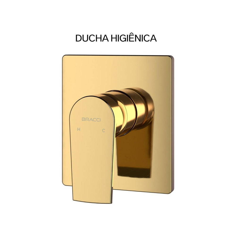 KIT ACAB MONOC DUCHA HIGIÊNICA DOURADO