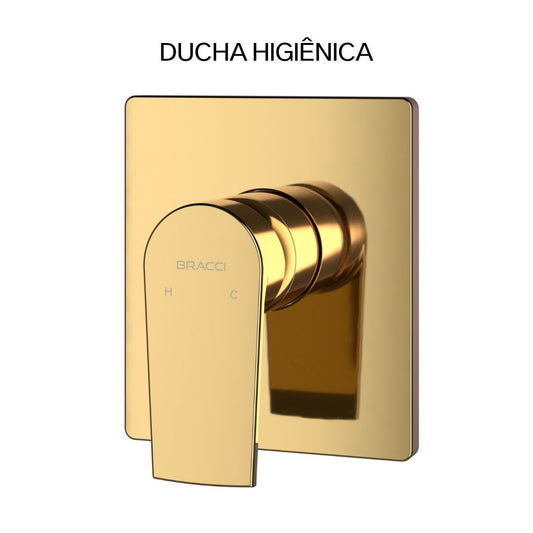 KIT ACAB MONOC DUCHA HIGIÊNICA DOURADO