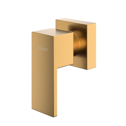 ACABAMENTO DE REGISTRO  DOURADO ESCOVADO