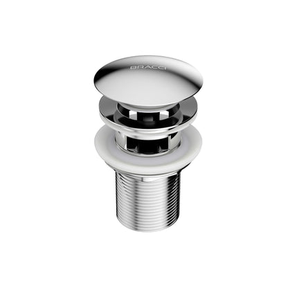 VÁLVULA DE ESCOAMENTO CROMADO COM LADRÃO