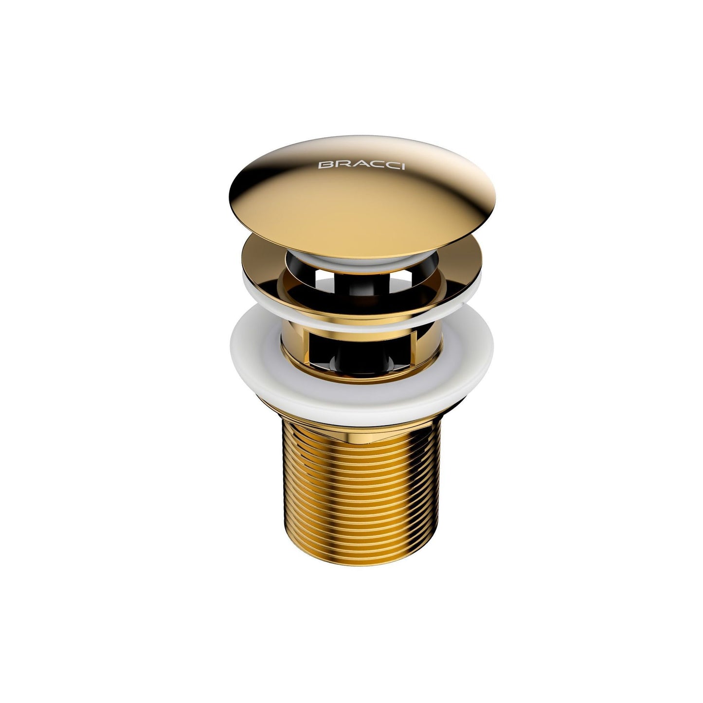 VÁLVULA DE ESCOAMENTO DOURADO COM LADRÃO