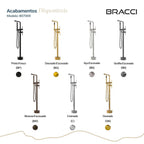 MISTURADOR MONOC PISO DOURADO PARA BANHEIRA NANOTECNOLOGIA