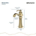 MISTURADOR MONOC ST CLAIRE CHAMPAGNE GOLD