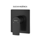 ACABAMENTO MONOCOMANDO DUCHA HIGIÊNICA PRETO FOSCO PVD