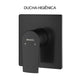 ACABAMENTO MONOCOMANDO DUCHA HIGIÊNICA PRETO FOSCO PVD
