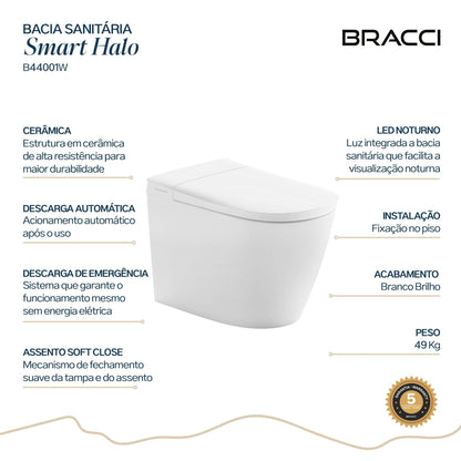 BACIA SANITÁRIA SMART HALO