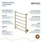 TOALHEIRO ELÉTRICO CHAMPAGNE GOLD