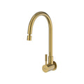 TORNEIRA PAREDE ÁGUA FRIA ST LOUISE BASIC DOURADO ESCOVADO