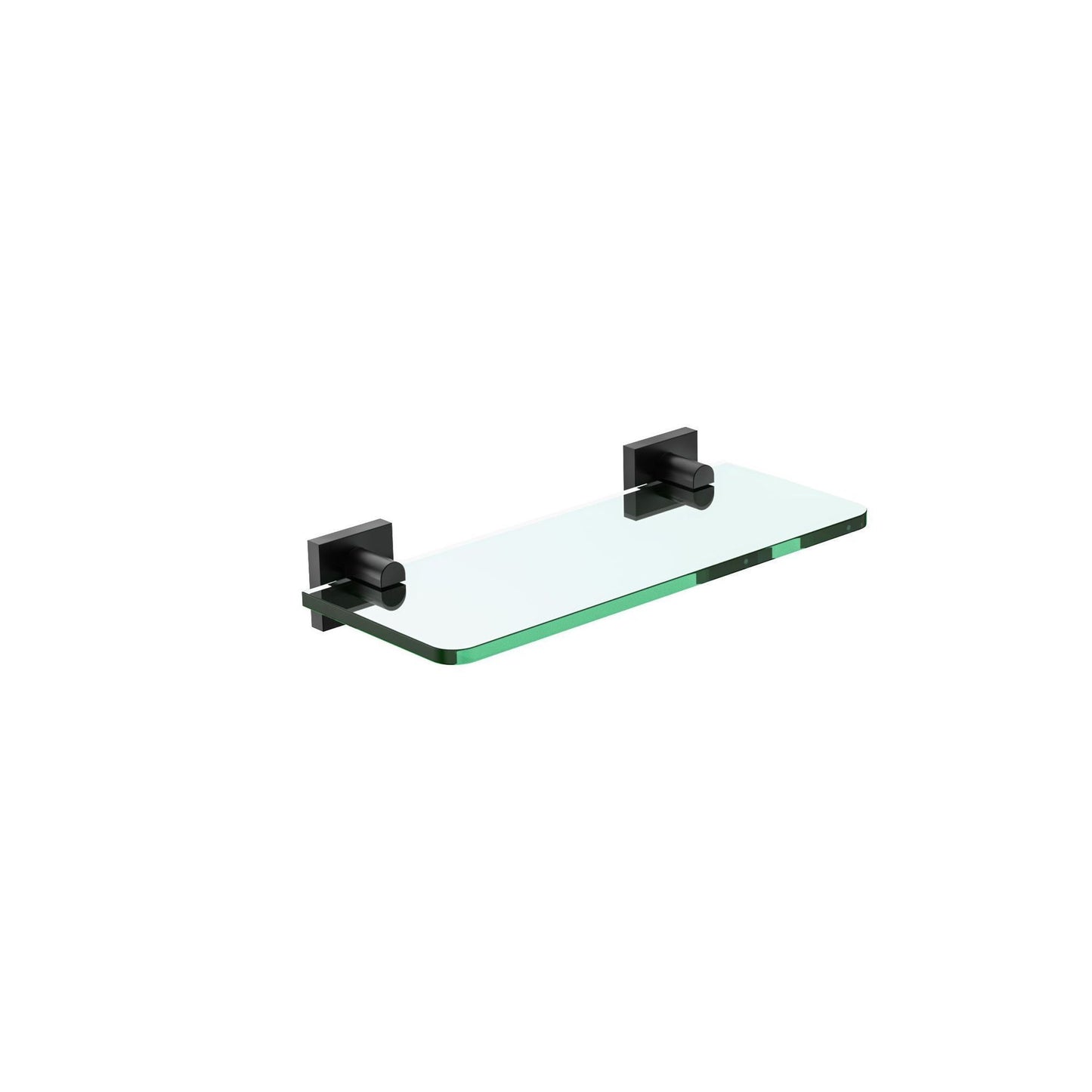PRATELEIRA VIDRO VERCCI PRETO FOSCO 30CM