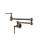TORNEIRA PAREDE COZINHA ARTICULÁVEL ST CLAIRE BRONZE ESCOVADO