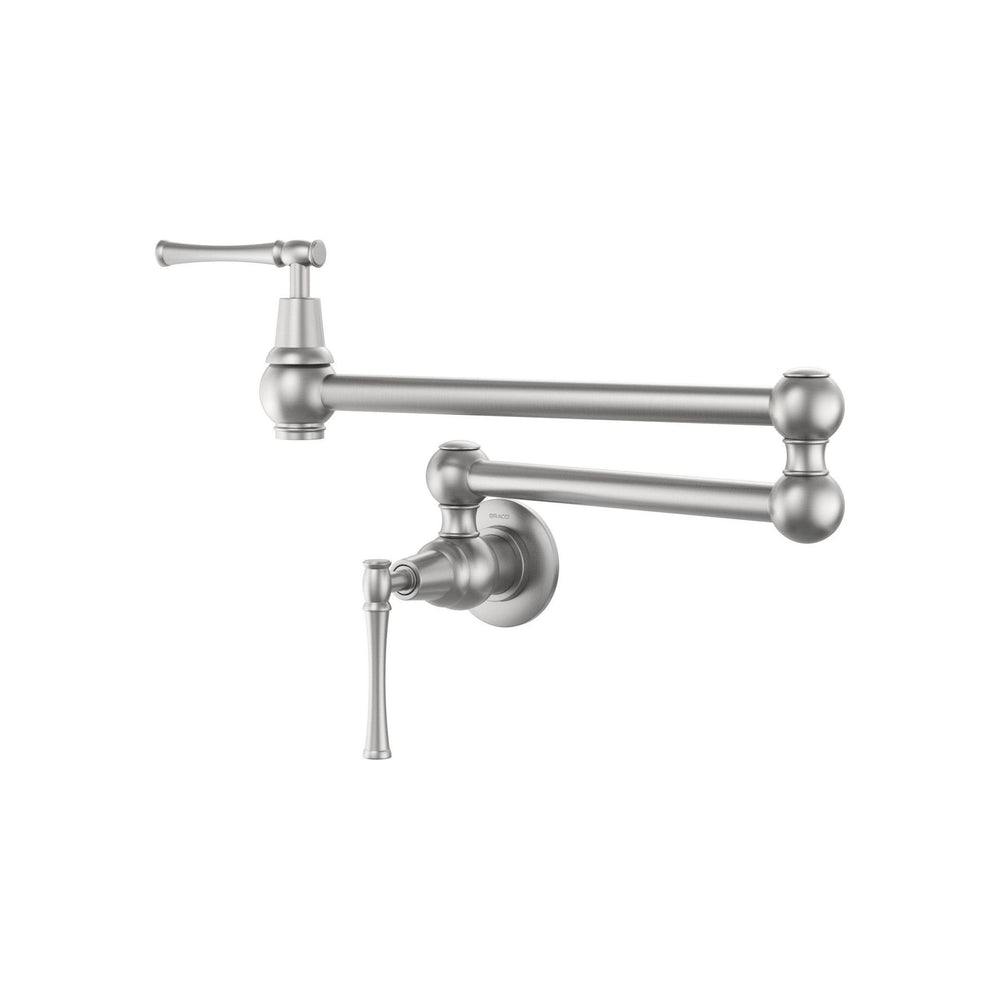 TORNEIRA PAREDE COZINHA ARTICULÁVEL ST CLAIRE AÇO ESCOVADO