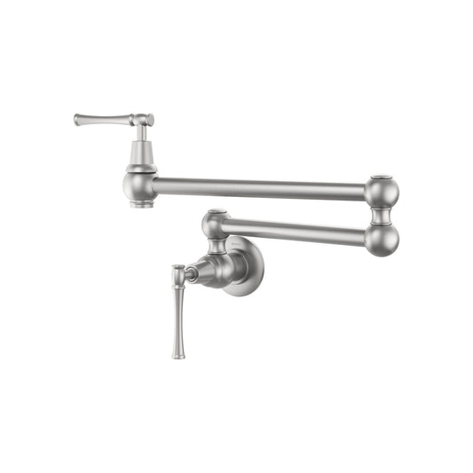 TORNEIRA PAREDE COZINHA ARTICULÁVEL ST CLAIRE AÇO ESCOVADO
