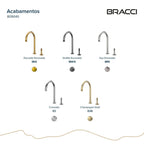 MISTURADOR MONOCOMANDO ARIA CHAMPAGNE GOLD