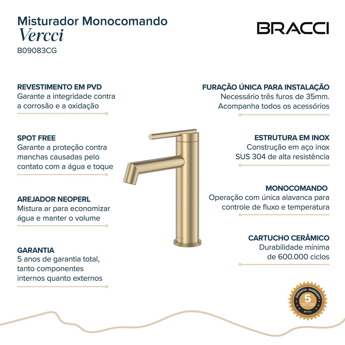 MIST MONOC ARIA VITA BAIXO CHAMPAGNE GOLD