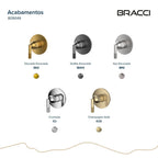 KIT ACABAMENTO MONOC DUCHA HIGIÊNICA ARIA CHAMPAGNE GOLD