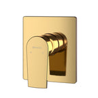 ACABAMENTO MONOCOMANDO CHUVEIRO DOURADO  NANOTECNOLOGIA