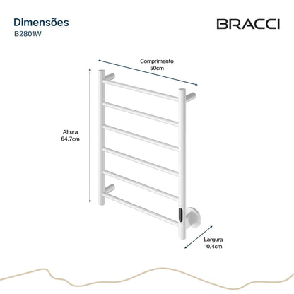 TOALHEIRO ELÉTRICO BRANCO 220V