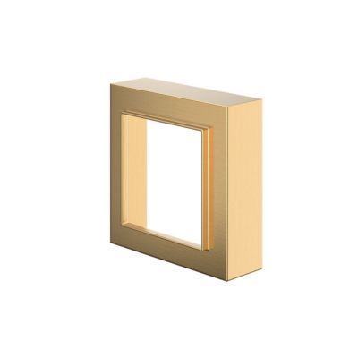 CANOPLA 20MM ACABAMENTO DE REGISTRO DOURADO ESCOVADO