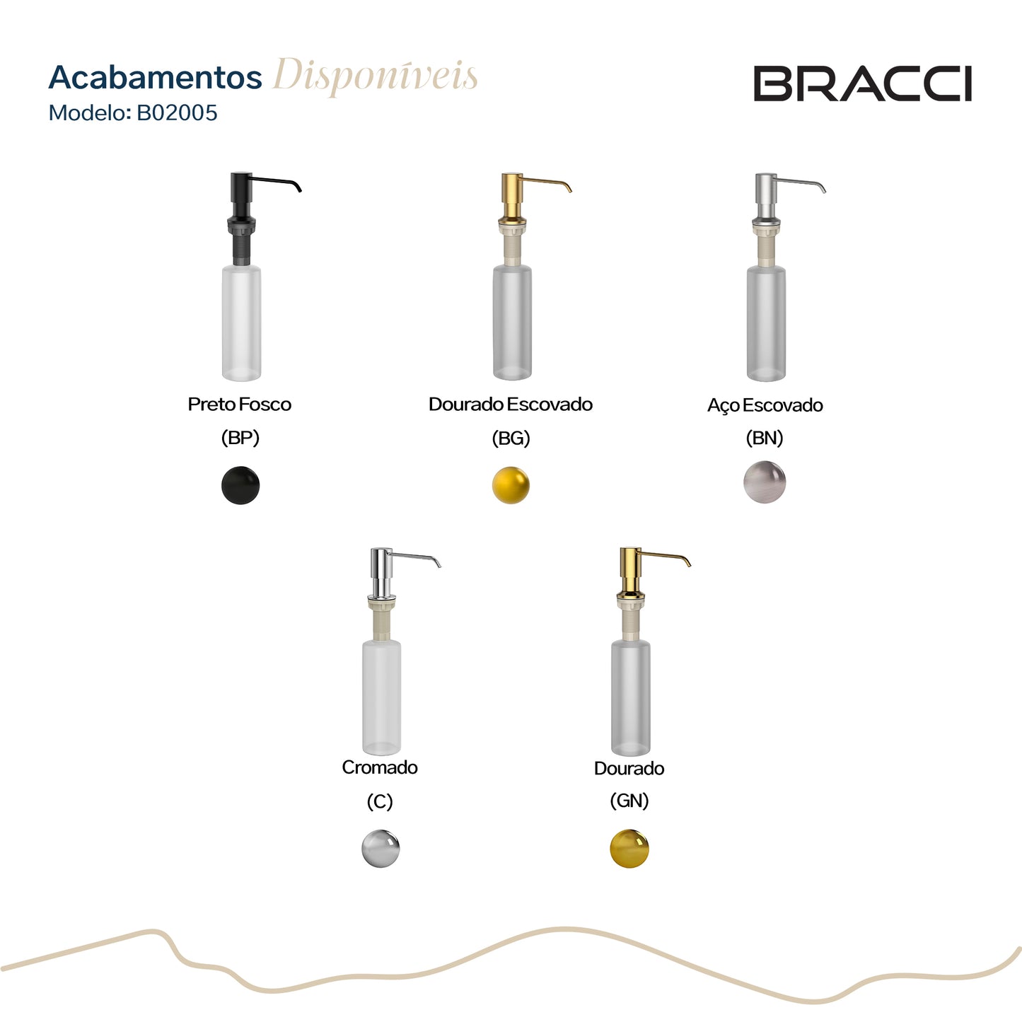 DISPENSER DE DETERGENTE PRETO FOSCO