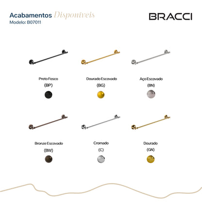 TOALHEIRO SIMPLES ST CLAIRE PRETO