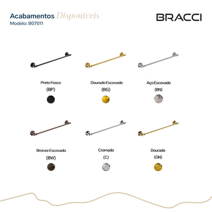 TOALHEIRO SIMPLES ST CLAIRE DOURADO