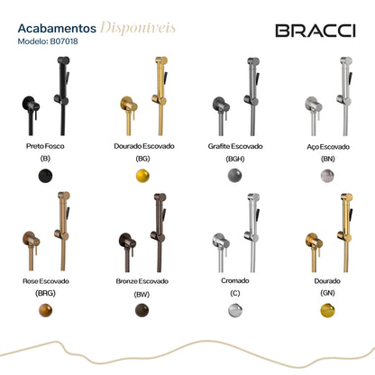 DUCHA HIGIÊNICA DOURADO ÁGUA FRIA