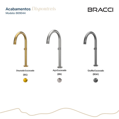 TORNEIRA ÁGUA FRIA ARIA AÇO ESCOVADO