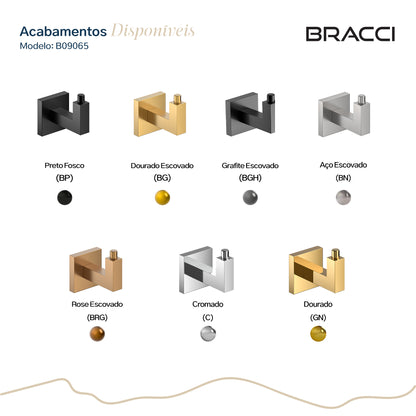 GANCHO SIMPLES CROMADO VERCCI