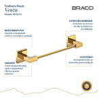 TOALHEIRO ROSTO DOURADO VENZA