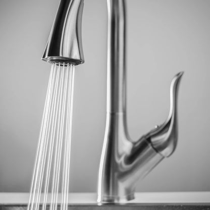 TORNEIRA MONOCOMANDO Q/F ST LOUISE AÇO ESCOVADO