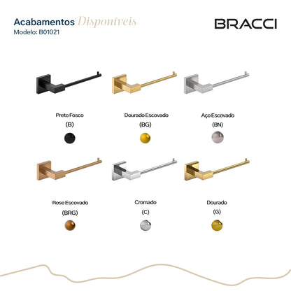 PORTA PAPEL HIGIÊNICO CROMADO VERCCI