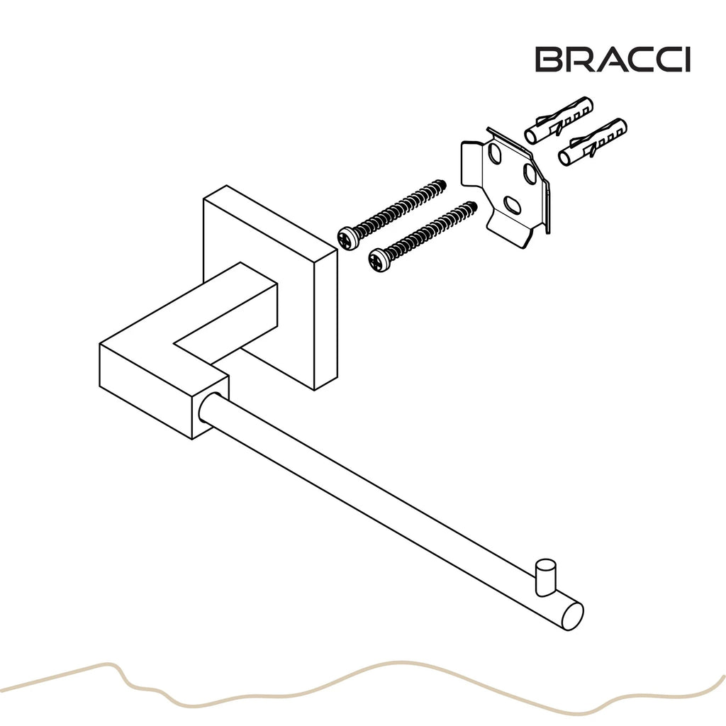 PORTA PAPEL HIGIÊNICO CROMADO VENZA