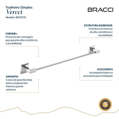 TOALHEIRO SIMPLES VERCCI