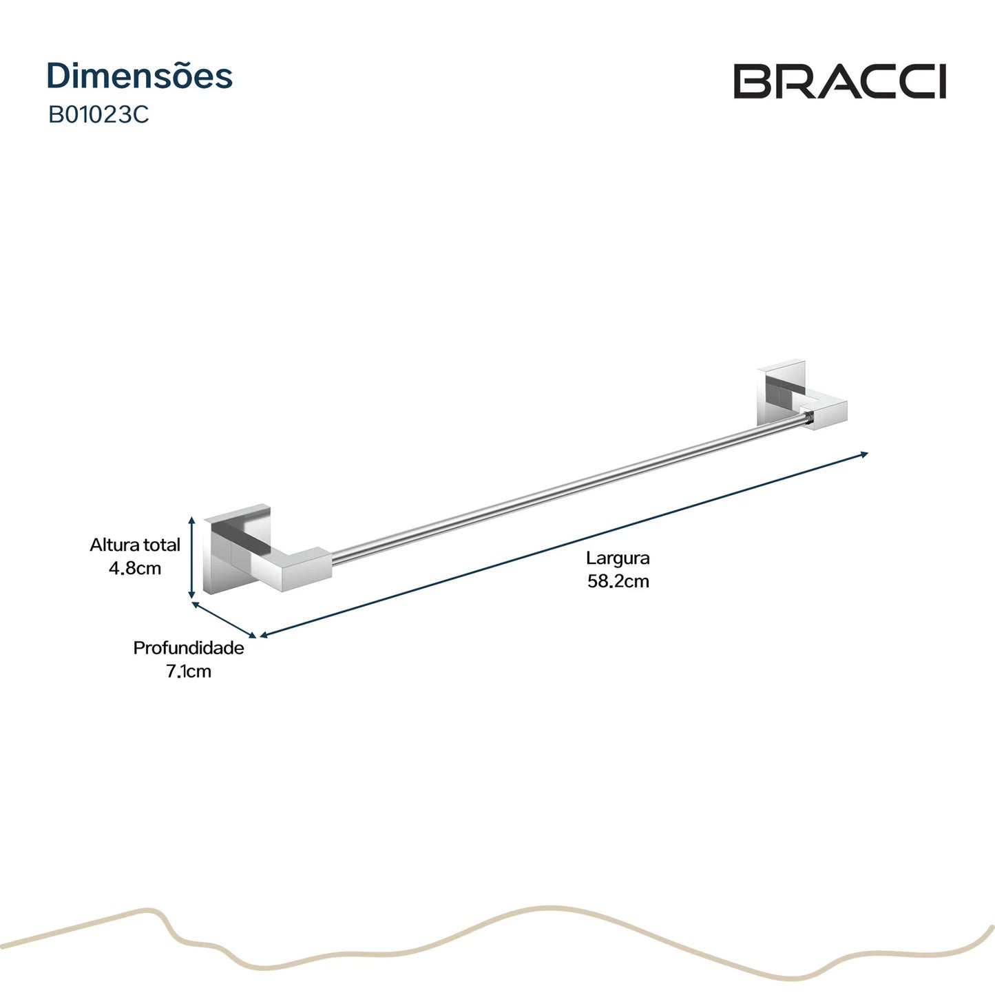 TOALHEIRO SIMPLES VERCCI