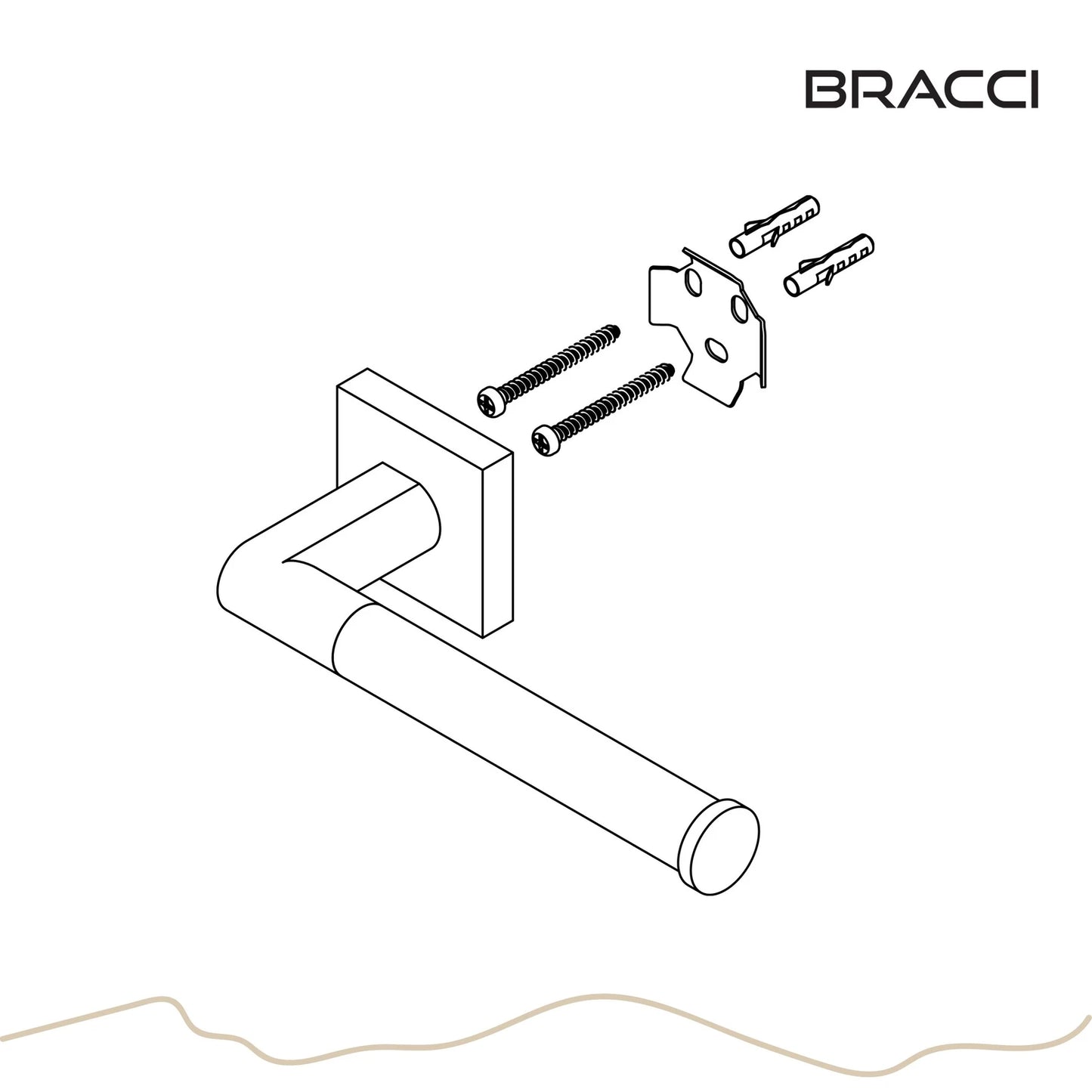 PORTA PAPEL HIGIÊNICO VERCCI