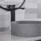 TORNEIRA MONOCOMANDO Q/F VENZA SLIM ALTO PRETO