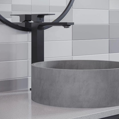 TORNEIRA MONOCOMANDO Q/F VERCCI SLIM ALTO PRETO