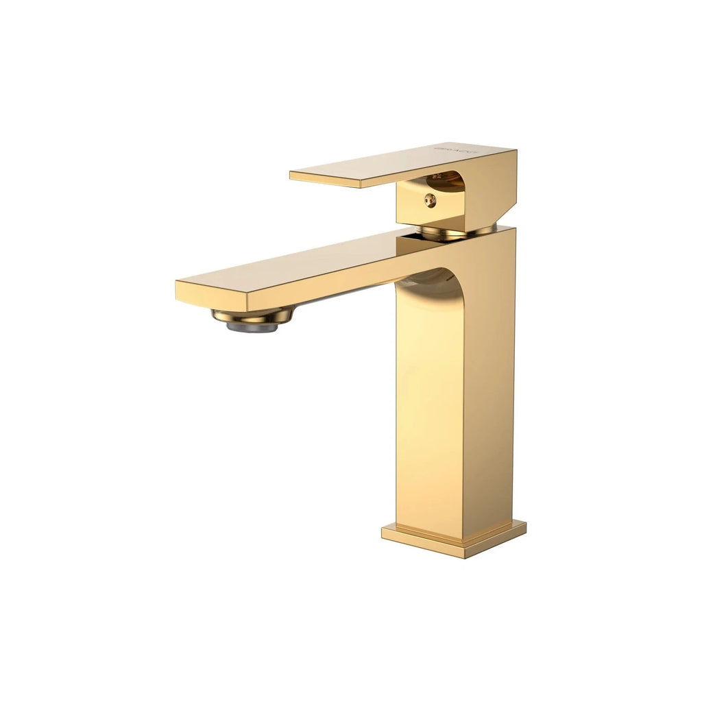 TORNEIRA MONOCOMANDO Q/F VENZA SLIM BAIXO DOURADO