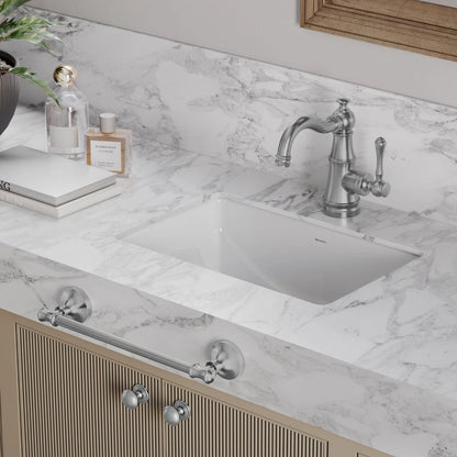 TORNEIRA MONOCOMANDO Q/F ST CLAIRE AÇO ESCOVADO