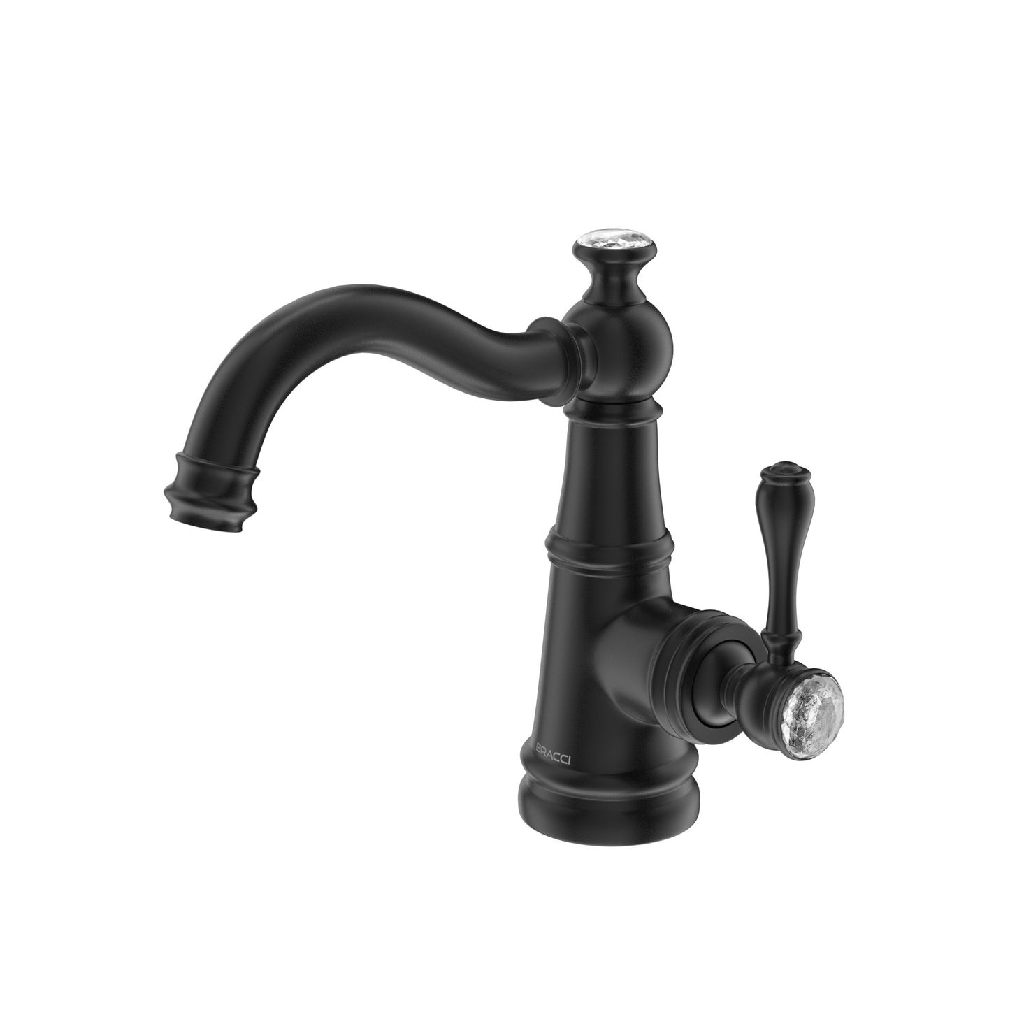 TORNEIRA MONOCOMANDO Q/F ST CLAIRE  PRETO PVD